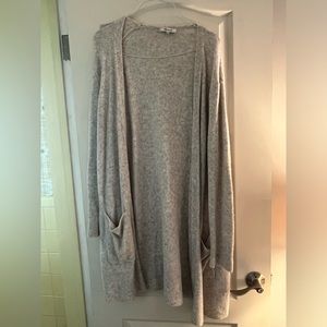 Madewell Gray cardigan size M - barely worn